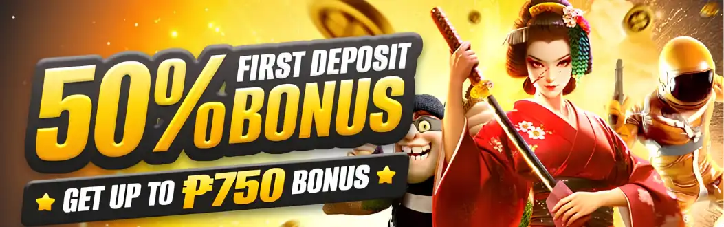 Laki Win 50% First Deposit Bonus
